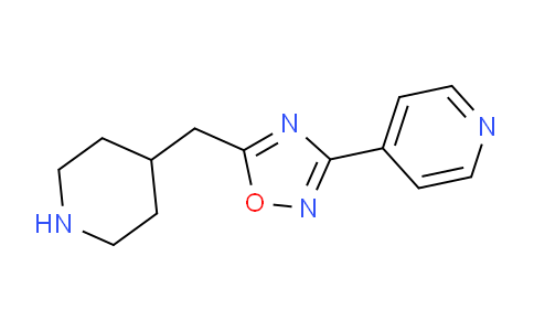 DY714898 | 1239722-79-2 | 4-[5-(Piperidin-4-ylmethyl)-1,2,4-oxadiazol-3-yl]pyridine