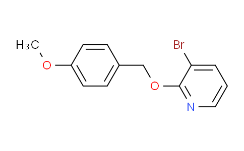 CAS No. 1240620-38-5, 3-Bromo-2-[(4-methoxyphenyl)methoxy]pyridine