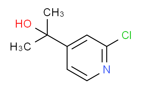 CAS No. 1240620-98-7, 2-(2-Chloropyridin-4-yl)propan-2-ol