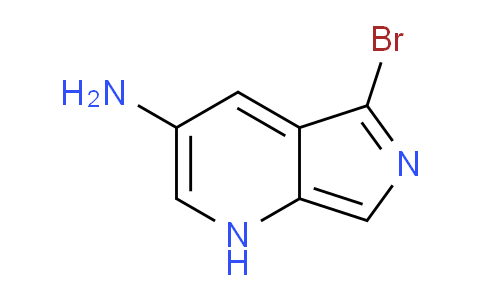 CAS No. 1241725-77-8, 5-Bromo-1H-pyrrolo[3,4-b]pyridin-3-amine