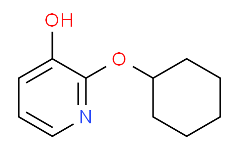 CAS No. 1243284-53-8, 2-(Cyclohexyloxy)pyridin-3-ol