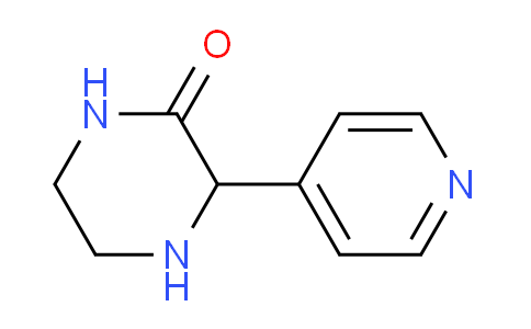 CAS No. 1246548-48-0, 3-(Pyridin-4-yl)piperazin-2-one