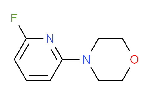 CAS No. 1248137-75-8, 4-(6-Fluoropyridin-2-yl)morpholine