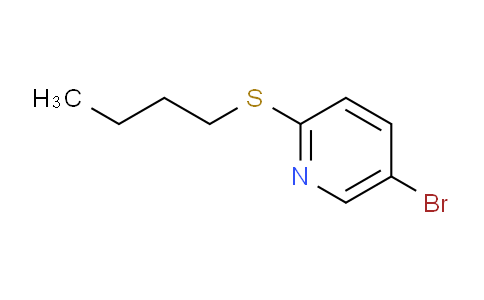 CAS No. 1248631-24-4, 5-Bromo-2-(butylsulfanyl)pyridine