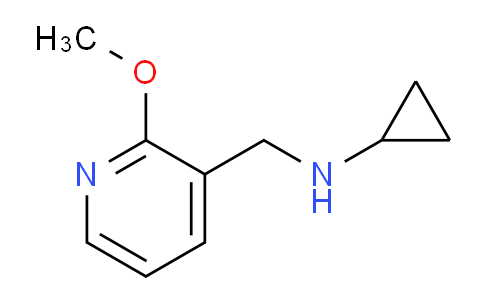 CAS No. 1249771-15-0, Cyclopropyl-(2-methoxy-pyridin-3-ylmethyl)-amine
