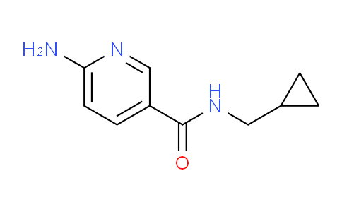 CAS No. 1251157-65-9, 6-Amino-n-(cyclopropylmethyl)pyridine-3-carboxamide