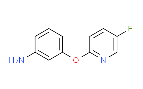 CAS No. 1251347-30-4, 3-(5-Fluoropyridin-2-yloxy)aniline