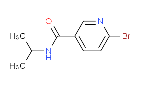 CAS No. 1254123-86-8, 6-Bromo-n-(propan-2-yl)pyridine-3-carboxamide