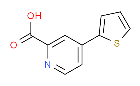 CAS No. 1255635-68-7, 4-(Thiophen-2-yl)picolinic acid