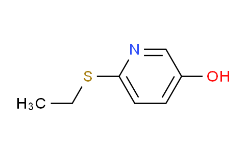 CAS No. 1256370-46-3, 6-(Ethylsulfanyl)pyridin-3-ol