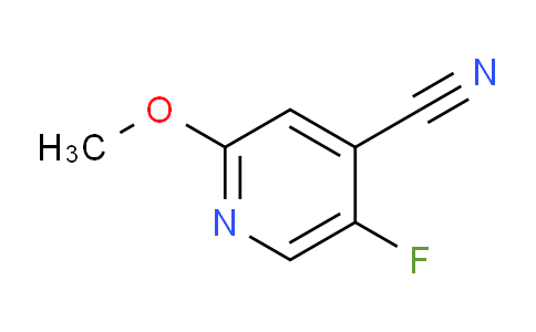 CAS No. 1256804-96-2, 5-Fluoro-2-methoxypyridine-4-carbonitrile