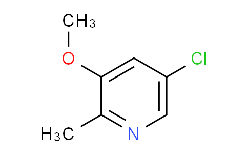 CAS No. 1256816-76-8, 5-Chloro-3-methoxy-2-methylpyridine