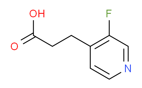 CAS No. 1256819-25-6, 3-(3-Fluoropyridin-4-yl)propanoic acid