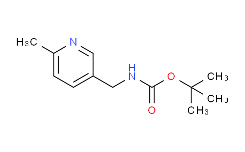CAS No. 1259056-74-0, tert-Butyl N-[(6-methylpyridin-3-yl)methyl]carbamate