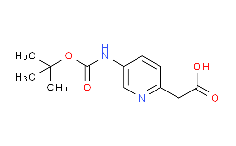 CAS No. 1260649-54-4, (5-{[(tert-butoxy)carbonyl]amino}pyridin-2-yl)acetic acid
