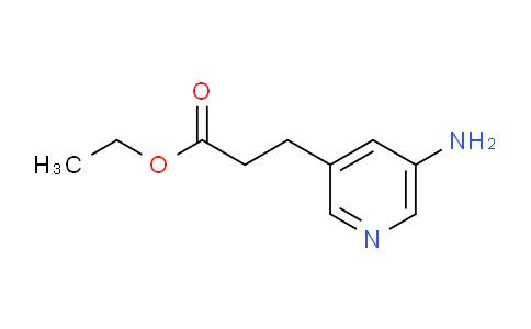 CAS No. 1260824-37-0, Ethyl 3-(5-aminopyridin-3-yl)propanoate