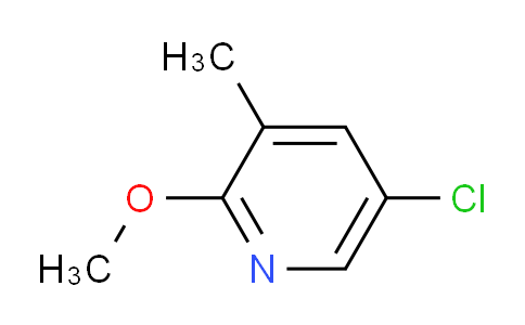 CAS No. 1261488-23-6, 5-Chloro-2-methoxy-3-methylpyridine