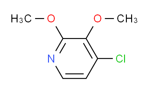 CAS No. 1261629-46-2, 4-Chloro-2,3-dimethoxypyridine