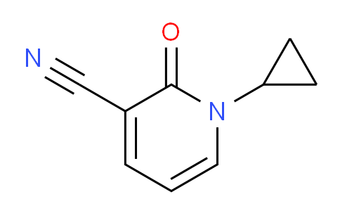 CAS No. 1267956-49-9, 1-cyclopropyl-2-oxopyridine-3-carbonitrile