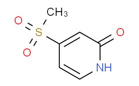 CAS No. 1268519-33-0, 4-(Methylsulfonyl)pyridin-2(1h)-one