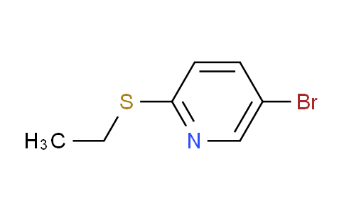CAS No. 127800-66-2, 5-Bromo-2-(ethylsulfanyl)pyridine