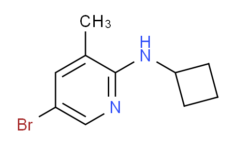 CAS No. 1289040-78-3, 5-Bromo-n-cyclobutyl-3-methylpyridin-2-amine