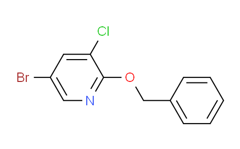 CAS No. 1289121-39-6, 2-(Benzyloxy)-5-bromo-3-chloropyridine