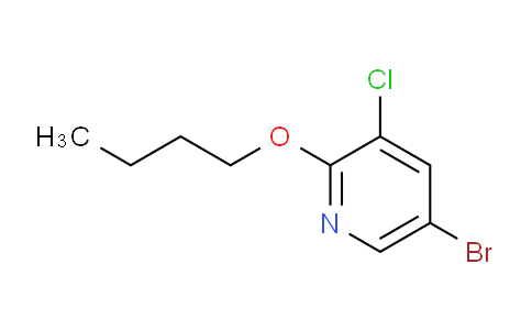 CAS No. 1289132-70-2, 5-bromo-2-butoxy-3-chloropyridine