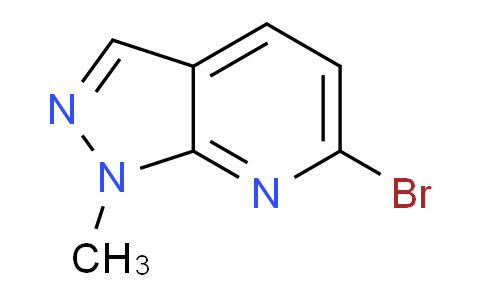 CAS No. 1289261-71-7, 6-bromo-1-methylpyrazolo[3,4-b]pyridine