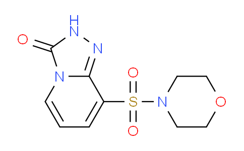 CAS No. 1291486-75-3, 8-(Morpholin-4-ylsulfonyl)[1,2,4]triazolo[4,3-a]pyridin-3(2h)-one