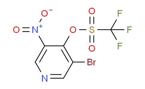 CAS No. 1299607-67-2, 3-Bromo-5-nitropyridin-4-yl trifluoromethanesulfonate