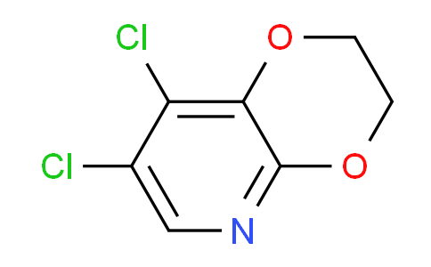 CAS No. 1305324-70-2, 7,8-Dichloro-2,3-dihydro-[1,4]dioxino[2,3-b]pyridine
