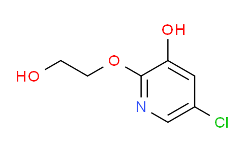CAS No. 1305324-75-7, 5-chloro-2-(2-hydroxyethoxy)pyridin-3-ol