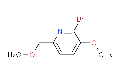 CAS No. 1305324-98-4, 2-Bromo-3-methoxy-6-(methoxymethyl)pyridine