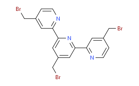 CAS No. 1309964-62-2, 4,4',4''-Tris(bromomethyl)-2,2':6',2''-terpyridine
