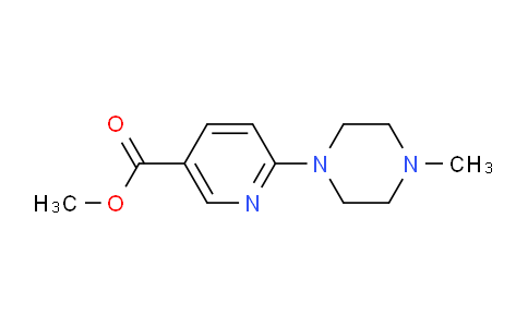 CAS No. 132144-02-6, Methyl 2-(4-methylpiperazin-1-yl)pyridine-5-carboxylate