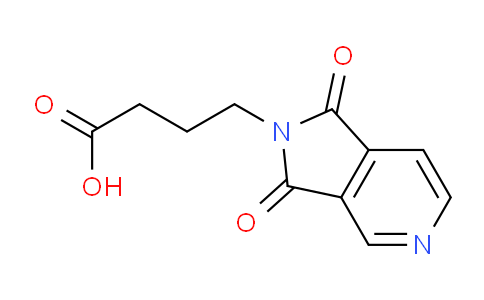 CAS No. 1322604-76-1, 4-(1,3-Dioxo-1h,2h,3h-pyrrolo[3,4-c]pyridin-2-yl)butanoic acid