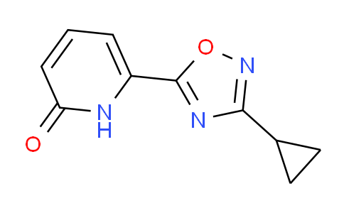 CAS No. 1325303-80-7, 6-(3-Cyclopropyl-1,2,4-oxadiazol-5-yl)pyridin-2(1h)-one