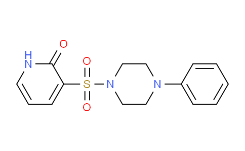 CAS No. 1325306-66-8, 3-[(4-Phenylpiperazin-1-yl)sulfonyl]-1,2-dihydropyridin-2-one