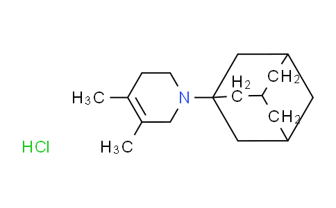 CAS No. 1332529-14-2, 1-(1-Adamantyl)-4,5-dimethyl-1,2,3,6-tetrahydropyridine hydrochloride