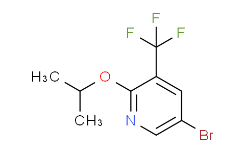 CAS No. 1334607-80-5, 5-bromo-2-isopropoxy-3-(trifluoromethyl)pyridine
