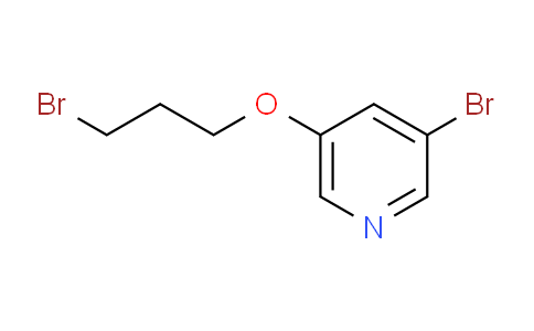 CAS No. 1339418-89-1, 3-Bromo-5-(3-bromopropoxy)pyridine