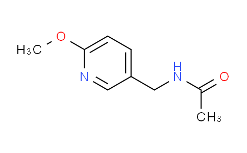 CAS No. 1344325-94-5, N-[(6-Methoxypyridin-3-yl)methyl]acetamide