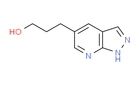 CAS No. 1346447-07-1, 3-(1H-Pyrazolo[3,4-b]pyridin-5-yl)propan-1-ol