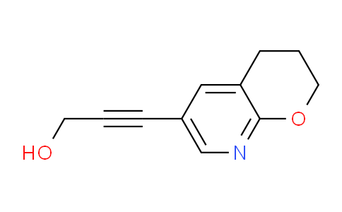 CAS No. 1346447-31-1, 3-(3,4-Dihydro-2h-pyrano[2,3-b]pyridin-6-yl)prop-2-yn-1-ol