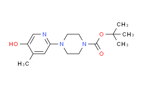 CAS No. 1350885-65-2, tert-Butyl 4-(5-hydroxy-4-methylpyridin-2-yl)piperazine-1-carboxylate
