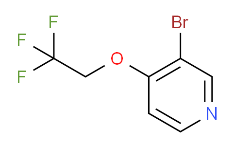 CAS No. 1357095-12-5, 3-Bromo-4-(2,2,2-trifluoroethoxy)pyridine