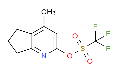 CAS No. 1373028-22-8, 4-Methyl-6,7-dihydro-5h-cyclopenta[b]pyridin-2-yl trifluoromethanesulfonate