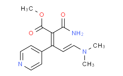 CAS No. 1374510-85-6, Methyl (2z,4e)-2-(aminocarbonyl)-5-(dimethylamino)-3-pyridin-4-ylpenta-2,4-dienoate