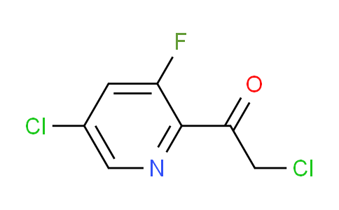CAS No. 1374652-34-2, 2-Chloro-1-(5-chloro-3-fluoropyridin-2-yl)ethanone